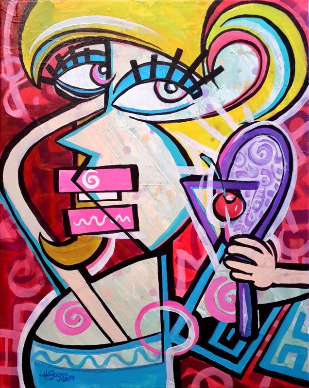 2019 12 Top Model 40x50cm